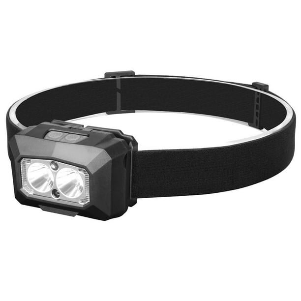 160 Lumen LED Headlamp USB Rechargeable Flashlight Motion Sensor Head Lamp Torch